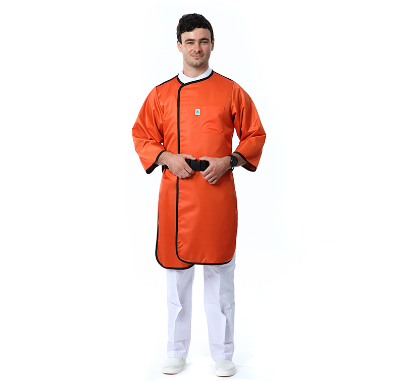 雙面連體長袖鉛衣防護服